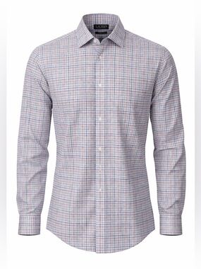 Lauren Ralph Lauren Supima Cotton Plaid Button Down Shirt XL 17 34/35